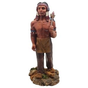 Artmark Native American Indian Figurine Statue Spear Rabbit Decorative Decor VTG